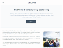 Tablet Screenshot of cruinn.net